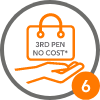 3rd pen no cost*